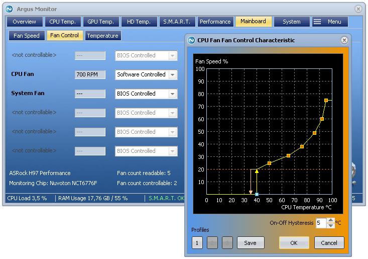 check cpu fan speed windows 10